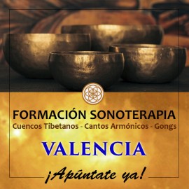 Reserva formación terapia de sonido Valencia